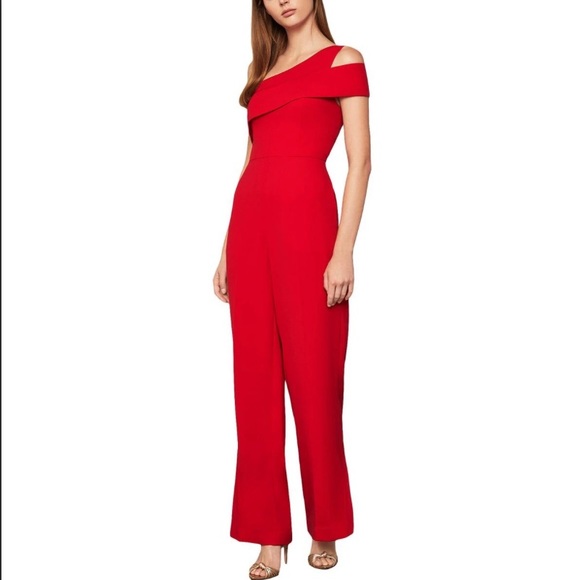 BCBGMaxAzria Pants - BCBGMaxAzria Red Jumpsuit (Buy 1 Get One 50% Off)